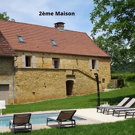 4-bedroom With Pool In Lot Milhac